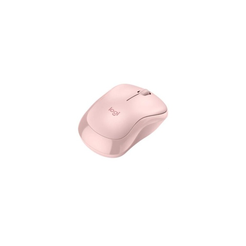 Mouse Logitech M240 Óptico Inalámbrico Click Silencioso Bluetooth USB 100dpi Color Rosa