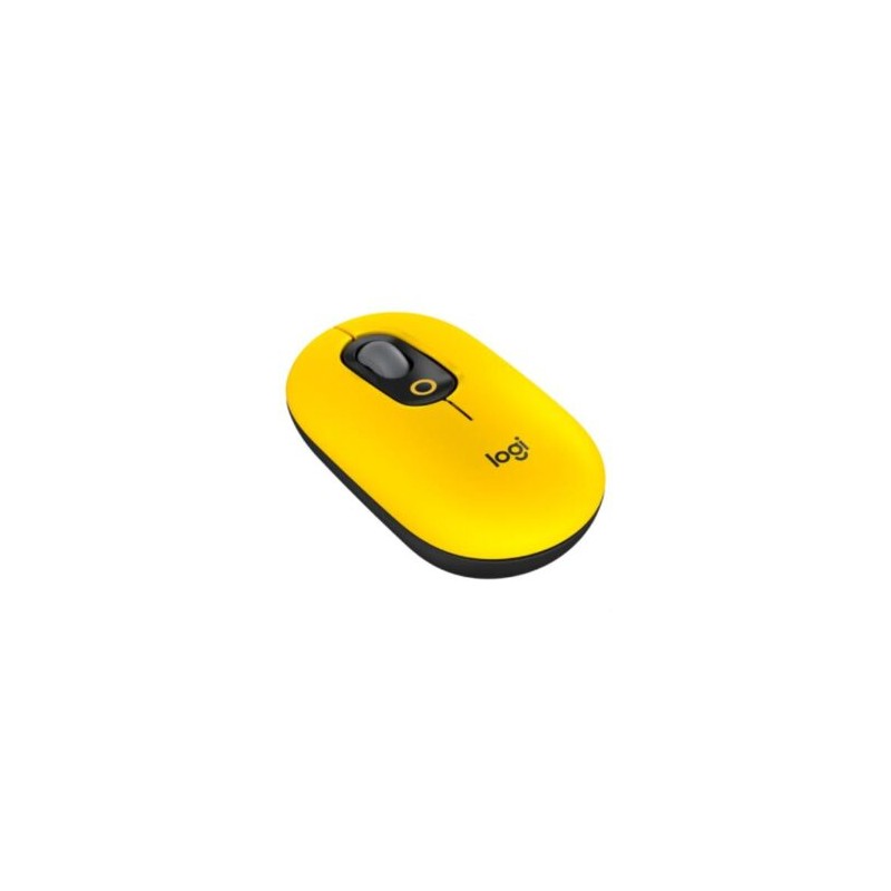 Mouse Logitech Pop Inalámbrico con Función Emojis Personalizable 1000dpi Color Blast