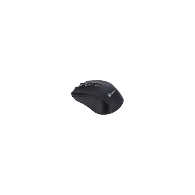 Mouse Nextep Inalámbrico USB Color Negro 1600 dpi Baterias Incluidas