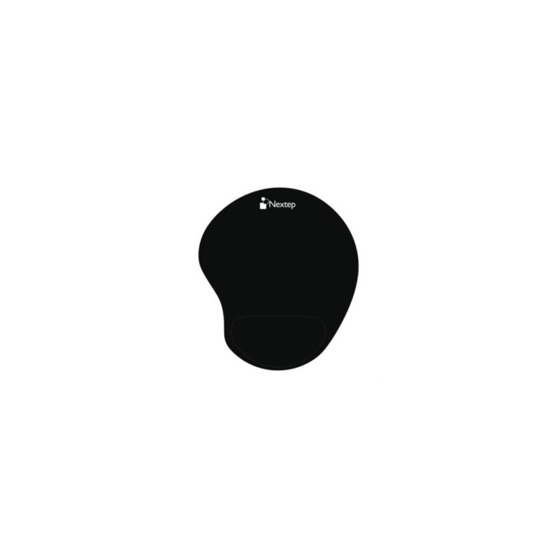 Mouse Pad Nextep Ergonómico Gel Color Negro