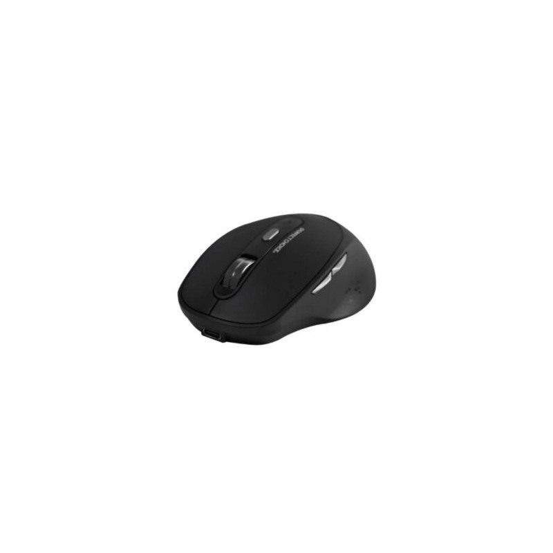 Mouse Perfect Choice Clix Inalámbrico Batería Recargable 6 Botones hasta 1600 DPI Color Negro