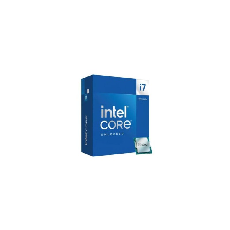 Procesador Intel Core i7 14700K 3.4GHz 35MB 125W S 1700 20 Core 14th Gen con Graficos sin Disipador