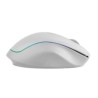 RATON INALAMBRICO PERFECT CHOICE BLANCO RECARGABLE CON LUZ Y CLIC SILENCIOSO LUMIER PRO