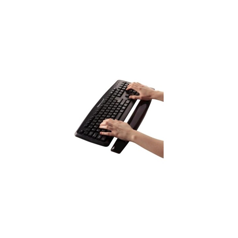 Reposa Muñecas Fellowes para Teclado de Gel Crystal Color Negro