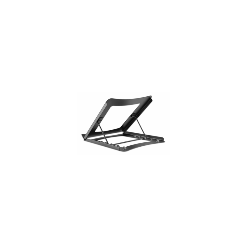 Soporte Manhattan Ajustable para Laptop/Tablet 10? a 15.6? Plegable 5 Posiciones Hasta 5 Kg Color Negro