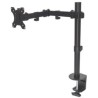 Soporte Monitor Manhattan 13? a 32? Escritorio Brazos Doble Articulación Color Negro