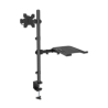 Soporte Monitor Manhattan Escritorio para 13? a 32?/Laptop 10? a 17? Hasta 8 Kg Altura Ajustable
