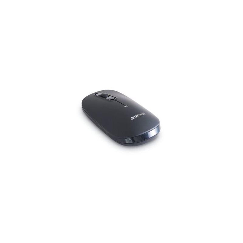 Mouse VERBATIM Inalambrico Recargable Multidispositivo USB-C a USB-A â   Negro