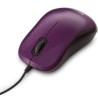 Mouse VERBATIM Silencioso Alámbrico Óptico – Violeta