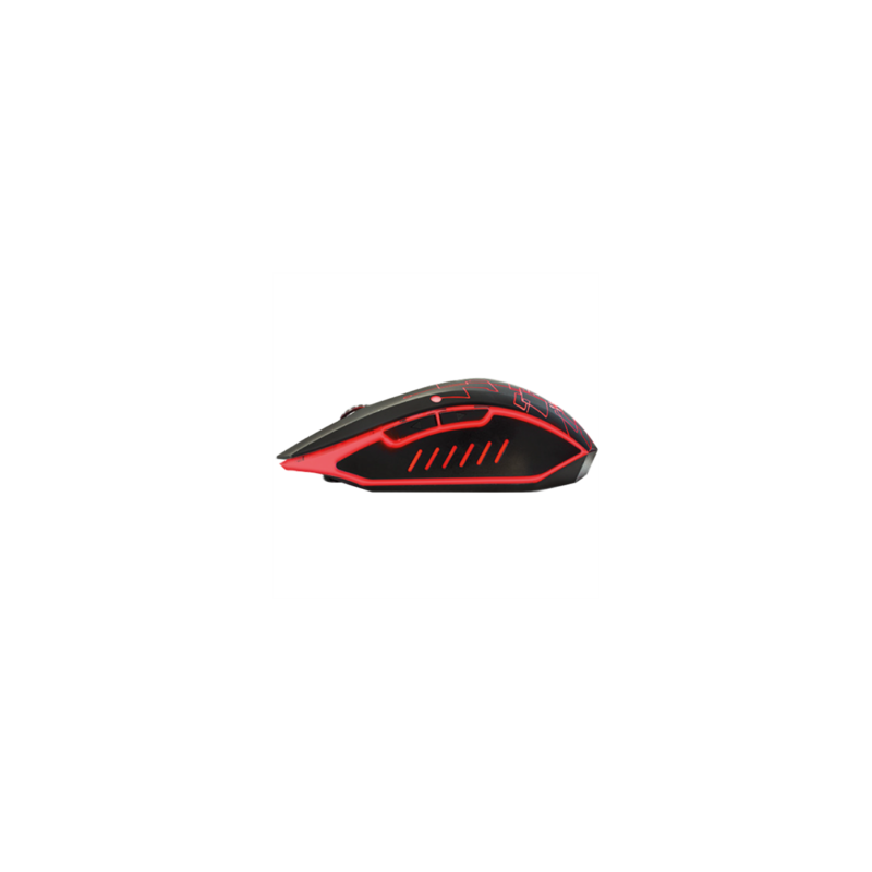 Mouse Vorago Gamer MO-501 Óptico Iluminado 3200 dpi USB Color Negro