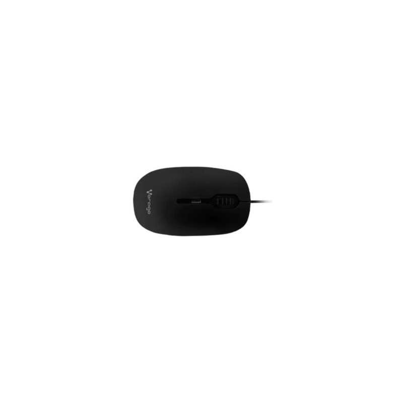 Mouse Vorago MO-100 Óptico Alámbrico USB 800/1200dpi Color Negro