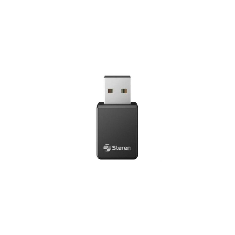 Nano Adaptador Steren USB Wi-Fi Doble Banda 2.4-5GHz