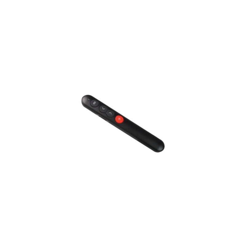 Presentador Láser Vorago LASP-305 con Apuntador Inalámbrico USB Slim Color Negro