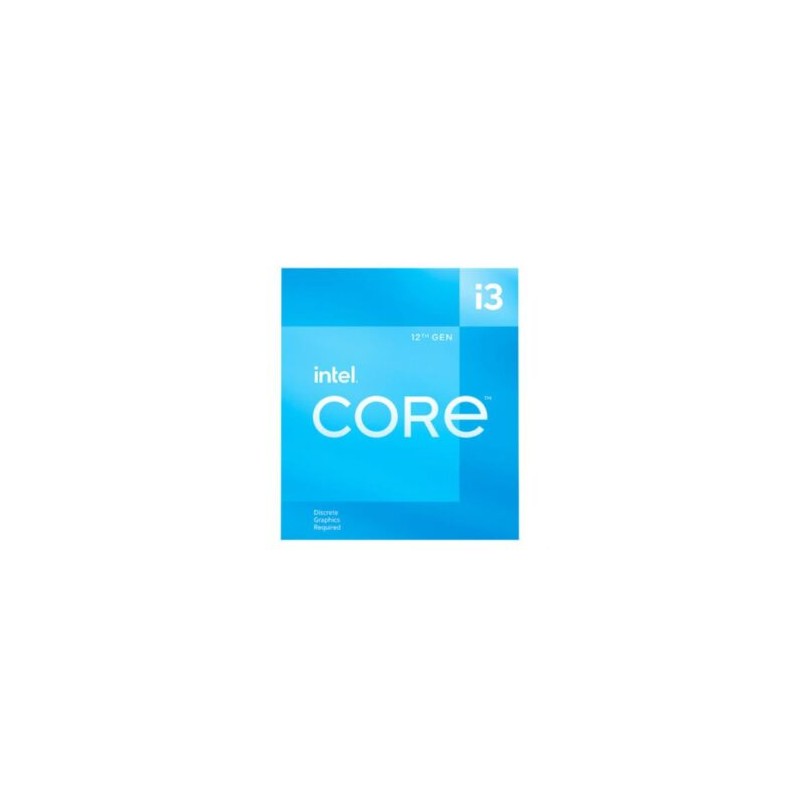 Procesador Intel (D90) Core i3 12100 3.3GHz 12MB 60W S 1700 Quad Core 12th Gen con Gráficos con Disipador BX8071512100