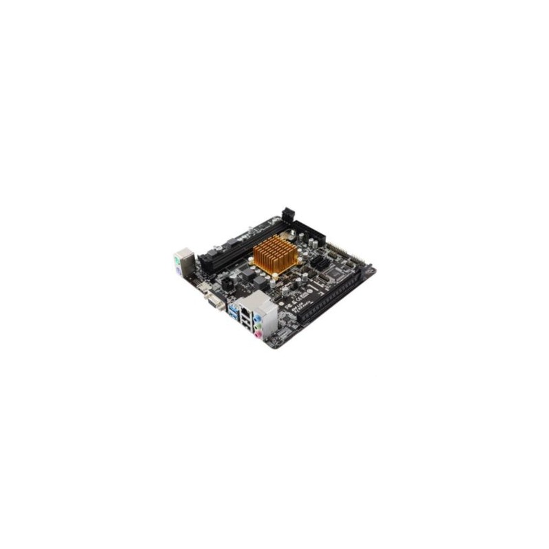 Tarjeta Madre Biostar A68N-2100K AMD E1-6010 Dual Core 1.35Ghz 2xDDR3 16GB 1333Mhz PCIe 2.0 SATA 1xHDMI 1xVGA Mini ITX