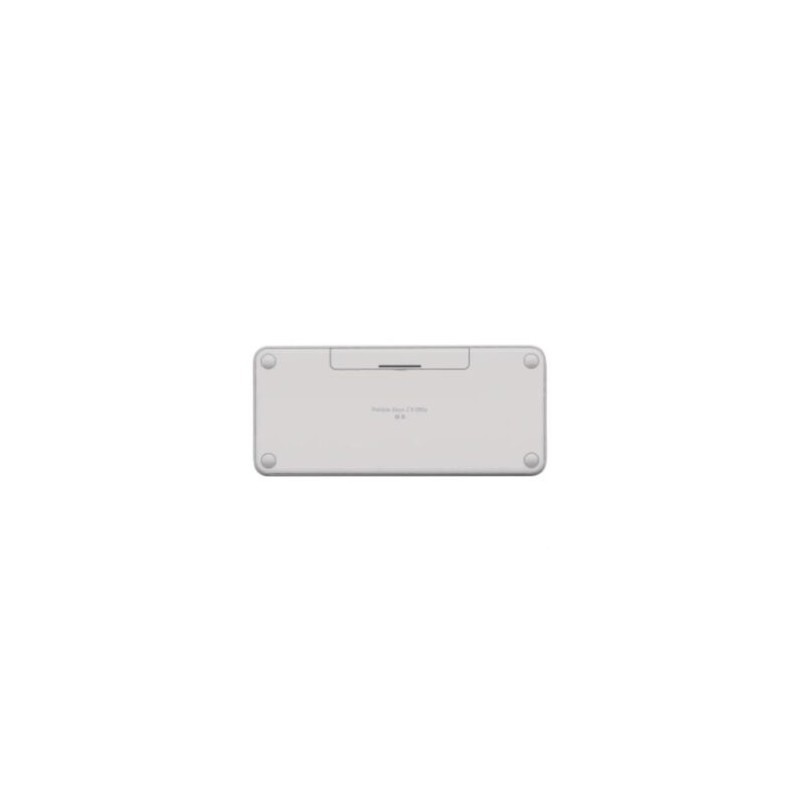 Teclado Bluetooth Logitech Pebble Keys 2 K380S Emparejamiento Multidispositivo Inalámbrico Color Blanco