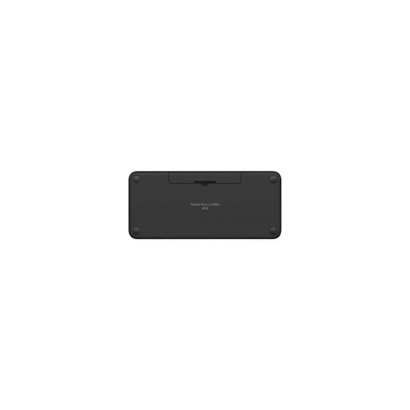 Teclado Bluetooth Logitech Pebble Keys 2 K380S Emparejamiento Multidispositivo Inalámbrico Color Grafito