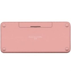 Teclado Bluetooth Logitech Pebble Keys 2 K380S Emparejamiento Multidispositivo Inalámbrico Color Rosa