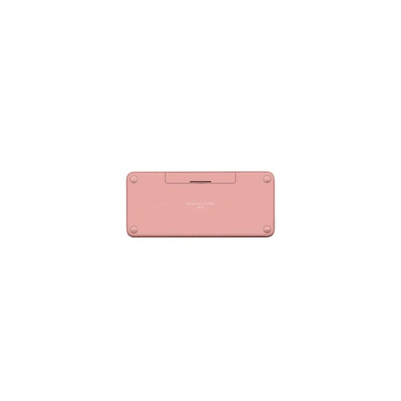 Teclado Bluetooth Logitech Pebble Keys 2 K380S Emparejamiento Multidispositivo Inalámbrico Color Rosa