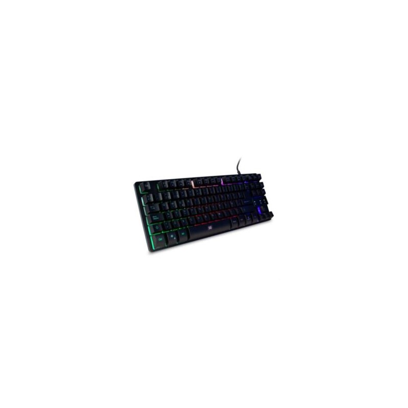 Teclado Vorago Start The Game KB-503 TenKeyless Iluminación RGB USB Color Negro
