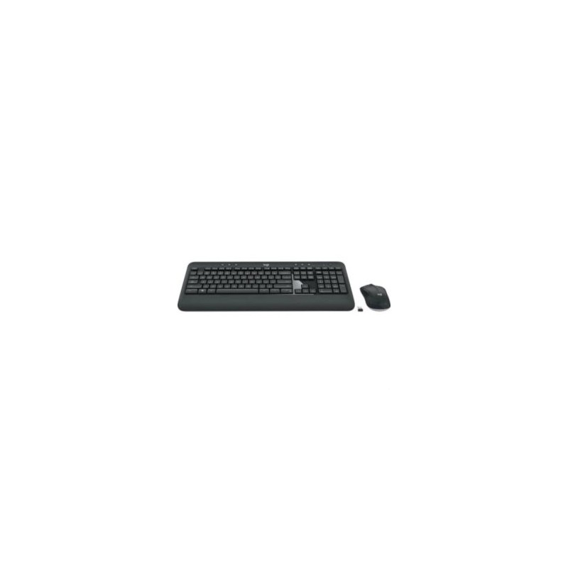 Teclado y Mouse Logitech Advanced MK540 Inalámbrico USB Color Negro