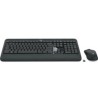 Teclado y Mouse Logitech Advanced MK540 Inalámbrico USB Color Negro