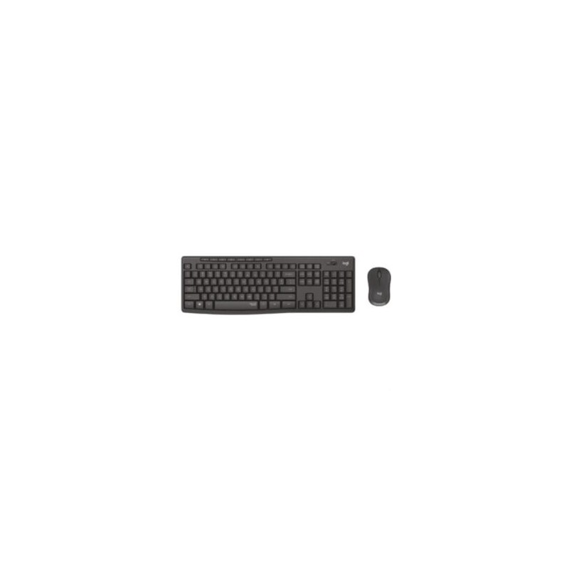 Teclado y Mouse Logitech MK295 Silent Inalámbrico USB Color Grafito
