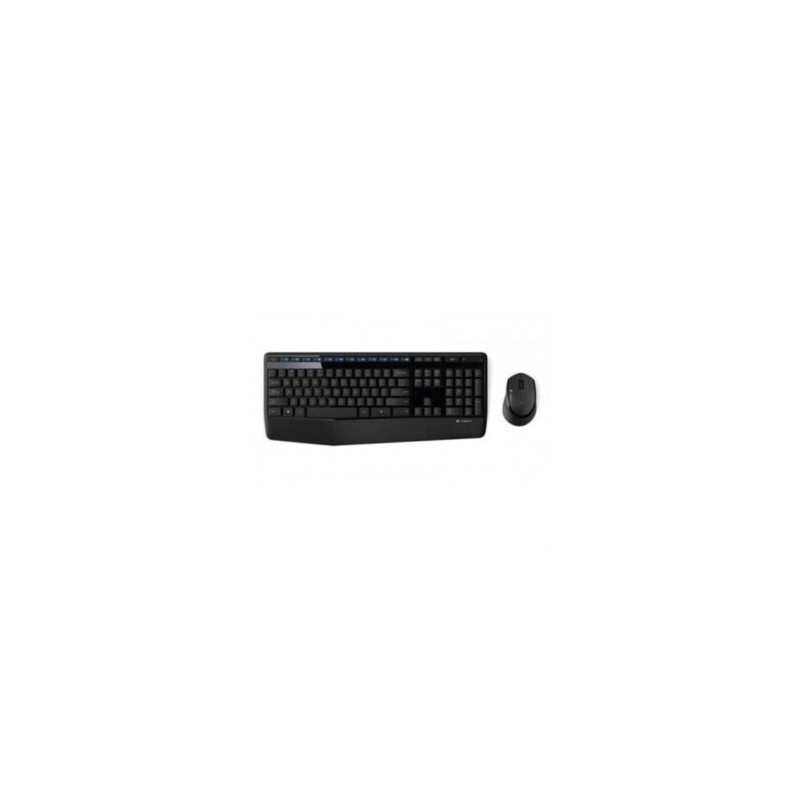 Teclado y Mouse Logitech MK345 Inalámbrico 1000 dpi USB Color Negro