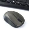 Teclado y Mouse VERBATIM Silencioso e Inalámbrico con Blue LED – Negro