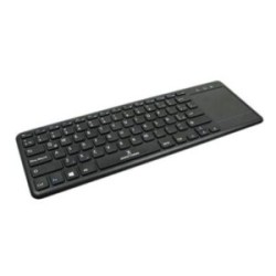 Teclado Inalámbrico Perfect Choice Touch Pad Compatible con PC/Smart TV Color Negro