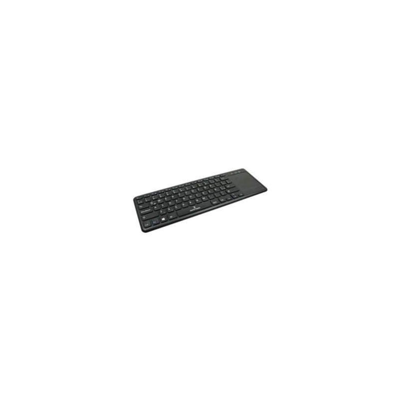 Teclado Inalámbrico Perfect Choice Touch Pad Compatible con PC/Smart TV Color Negro