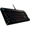Teclado Logitech Mecánico Gaming Pro Iluminación RGB Color Negro