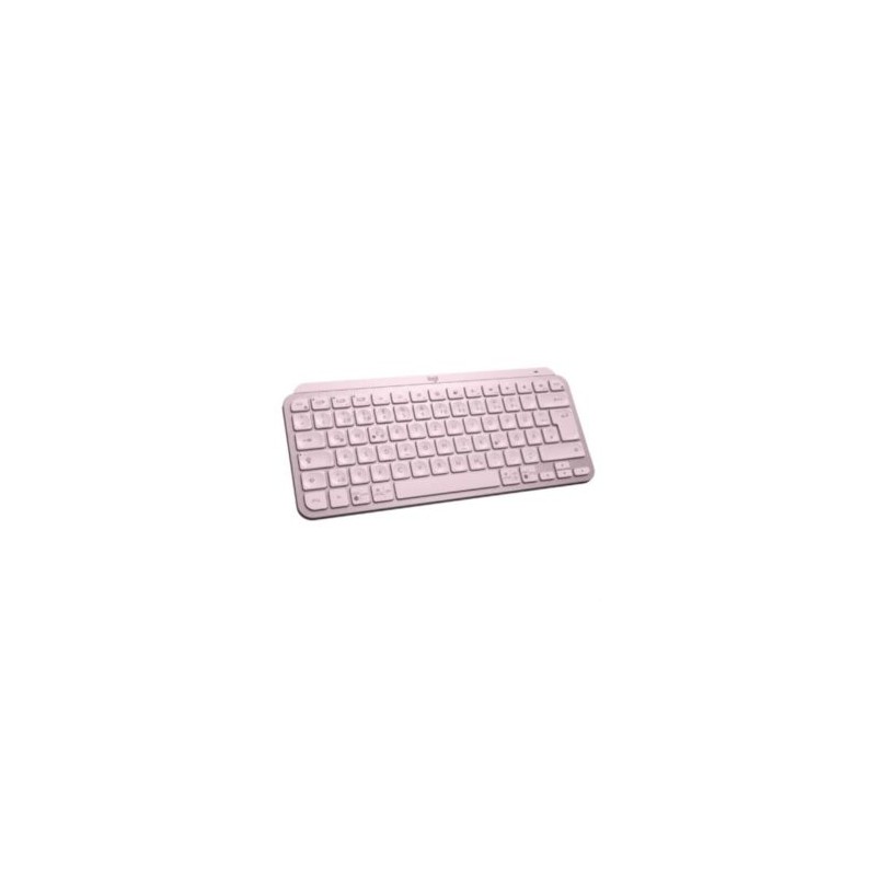 Teclado Logitech MX Keys Mini Inalámbrico Minimalista Color Rosa