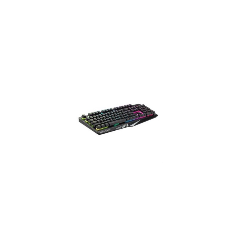 Teclado Mad Catz S.T.R.I.K.E. 4 Gaming Mecánico RGB Color Negro