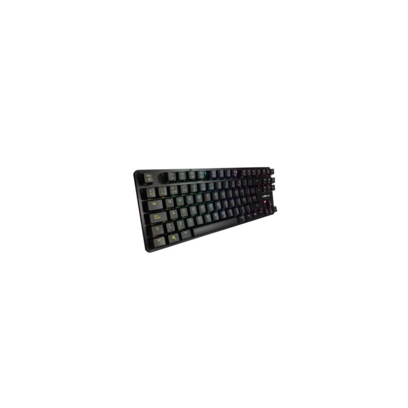 Teclado Mecánico Game Factor KBG500-RD RGB Tenkeyless USB Switch Rojo Color Negro