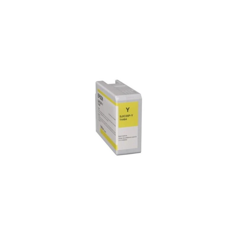 Cartucho de Tinta Epson SJIC35P ColorWorks C6500/6000 Color Amarillo