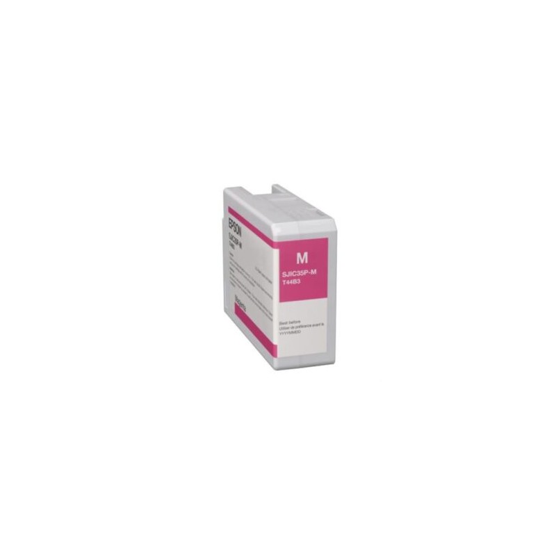 Cartucho de Tinta Epson SJIC35P ColorWorks C6500/6000 Color Magenta