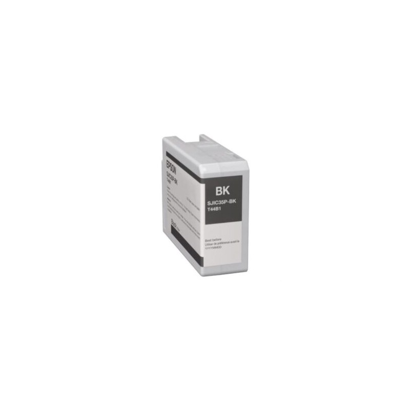 Cartucho de Tinta Epson SJIC35P ColorWorks C6500/6000 Color Negro