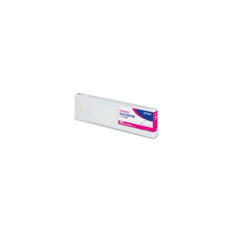Cartucho Epson SJIC26P para TM-C7500 Color Magenta