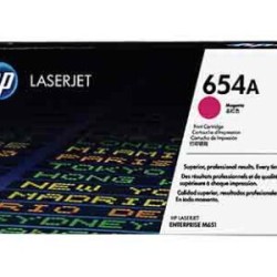Cartucho Tóner original HP 654A LaserJet Magenta
