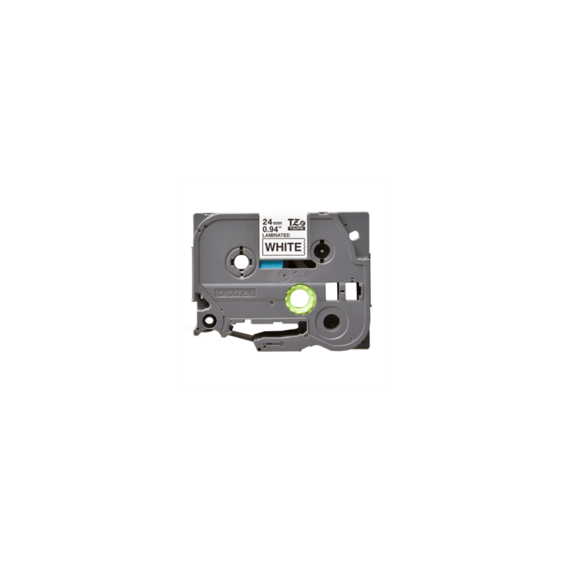Cinta Brother TZ-251 Laminada Negro Sobre Blanco 24mmx8m PT330/530