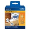 Etiquetas Brother DK1219 Precortada Papel Blanco 12mmx12mm 1200 Etiquetas