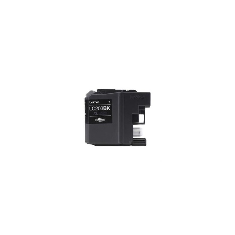 Tinta Brother LC203BK Rendimiento 550 Páginas MFCJ4420DW/MFCJ4620DW Color Negro