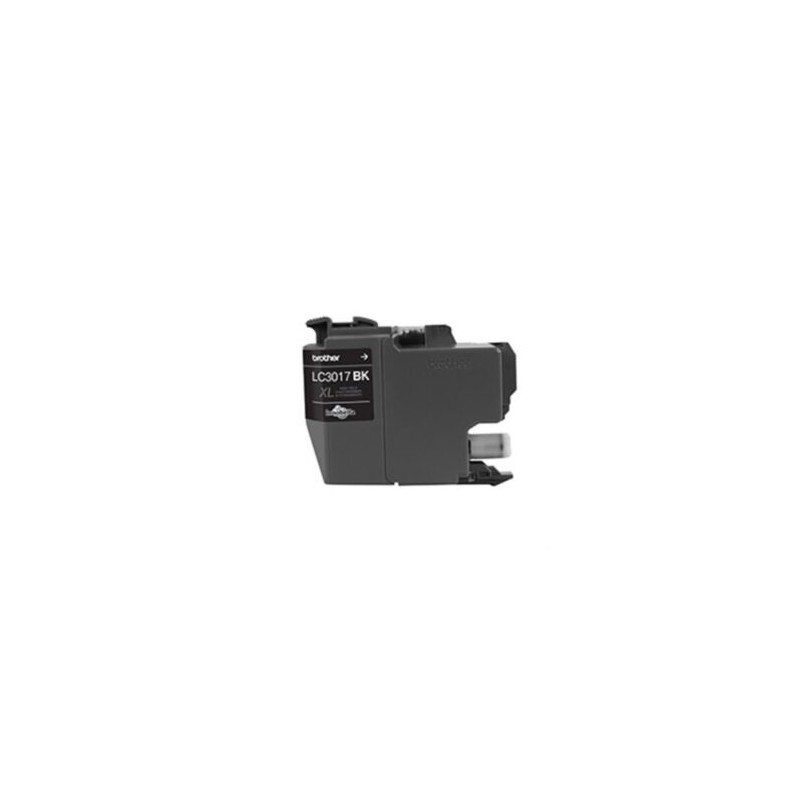 Tinta Brother LC3017BK Alto Rendimiento 550 Páginas Color Negro