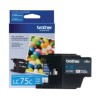 Tinta Brother LC75C Rendimiento 600 Páginas MFCJ6710 Color Cian