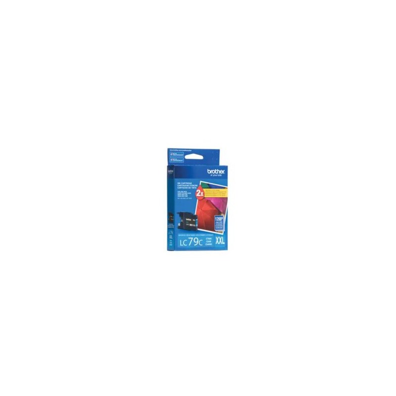 Tinta Brother LC79C Rendimiento 1200 Páginas Color Cian