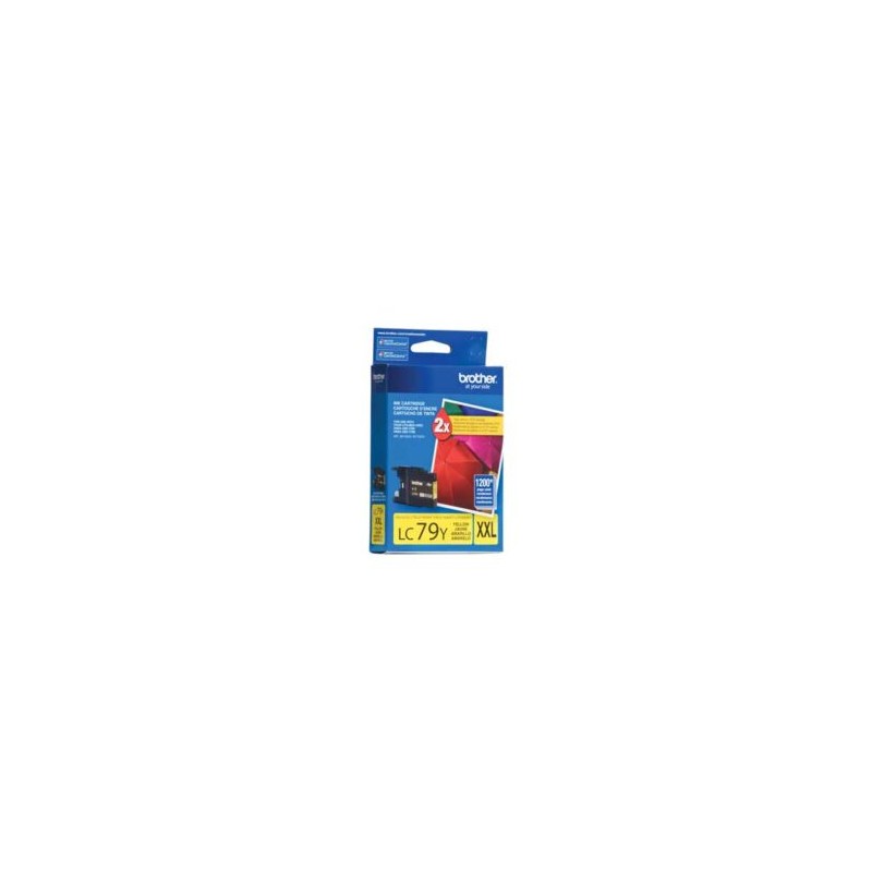 Tinta Brother LC79Y Rendimiento 1200 Páginas Color Amarillo