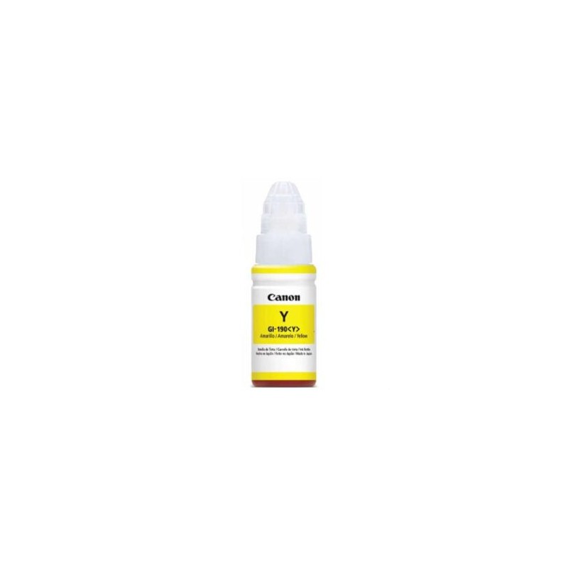 TINTA CANON GI-190 AMARILLO TINTA CONTINUA