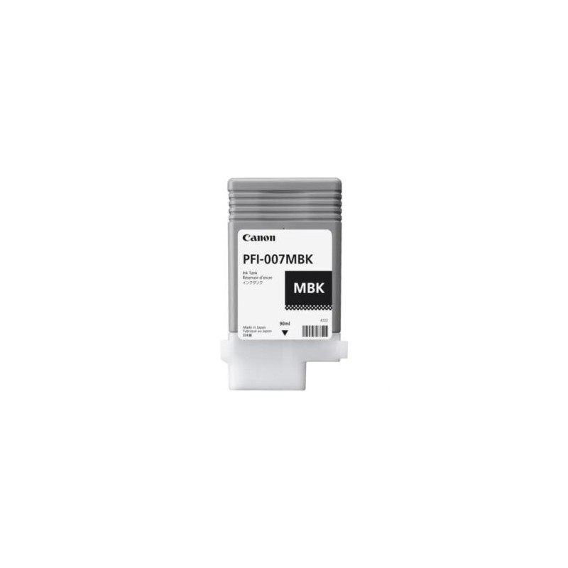 TINTA CANON NEGRO MATTE PFI-007 MBK 90ML