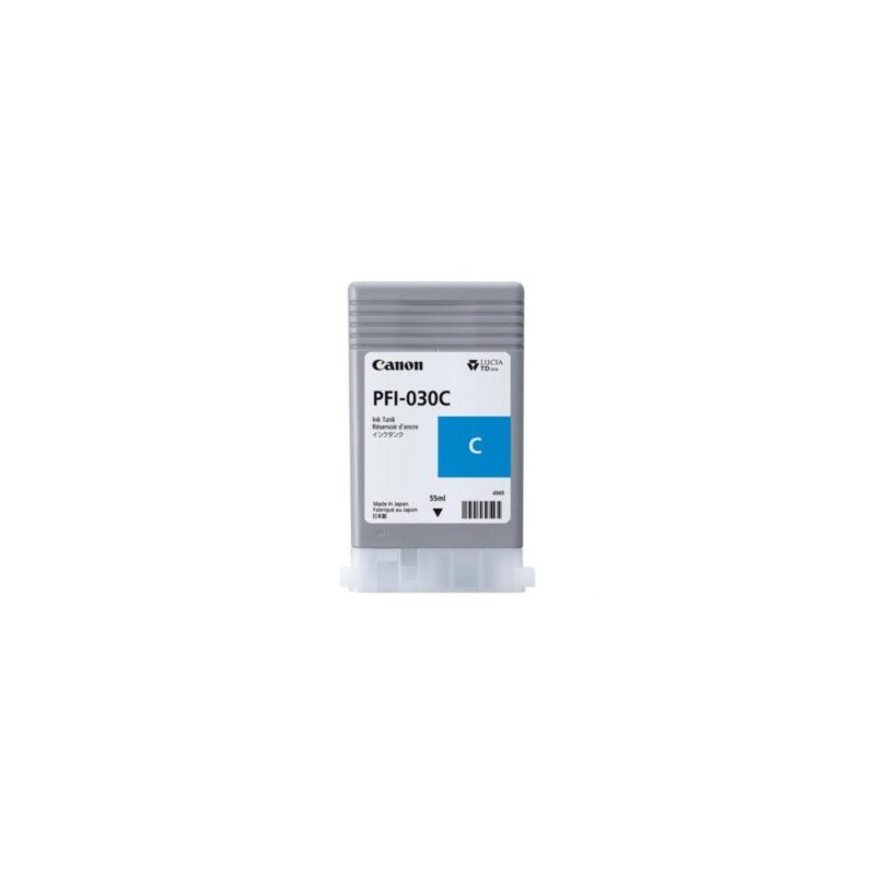 Tinta Canon PFI-030 Color Cian